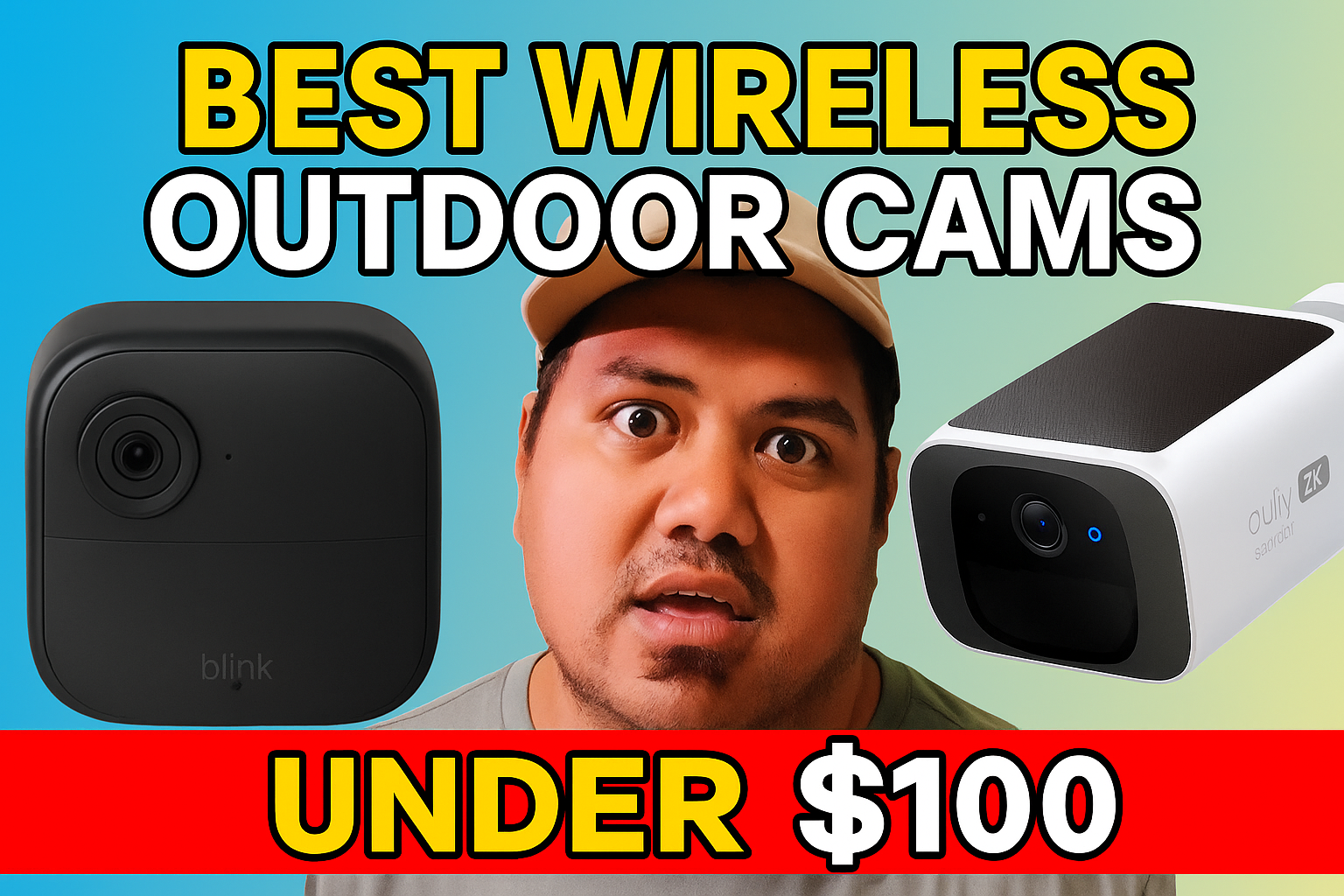Best Wireless Outdoor Security Cameras Under $100 (2025)