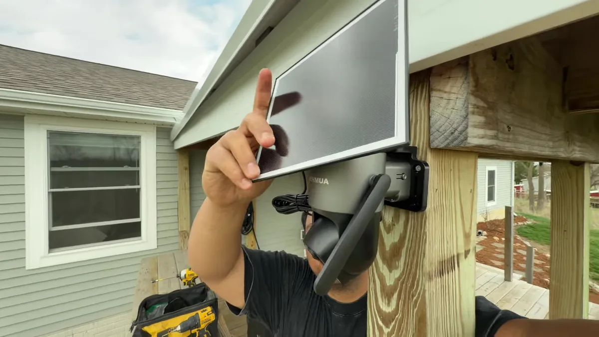 SEHMUA 4G Solar Camera Review: No Wi-Fi, Still Up After the Storm