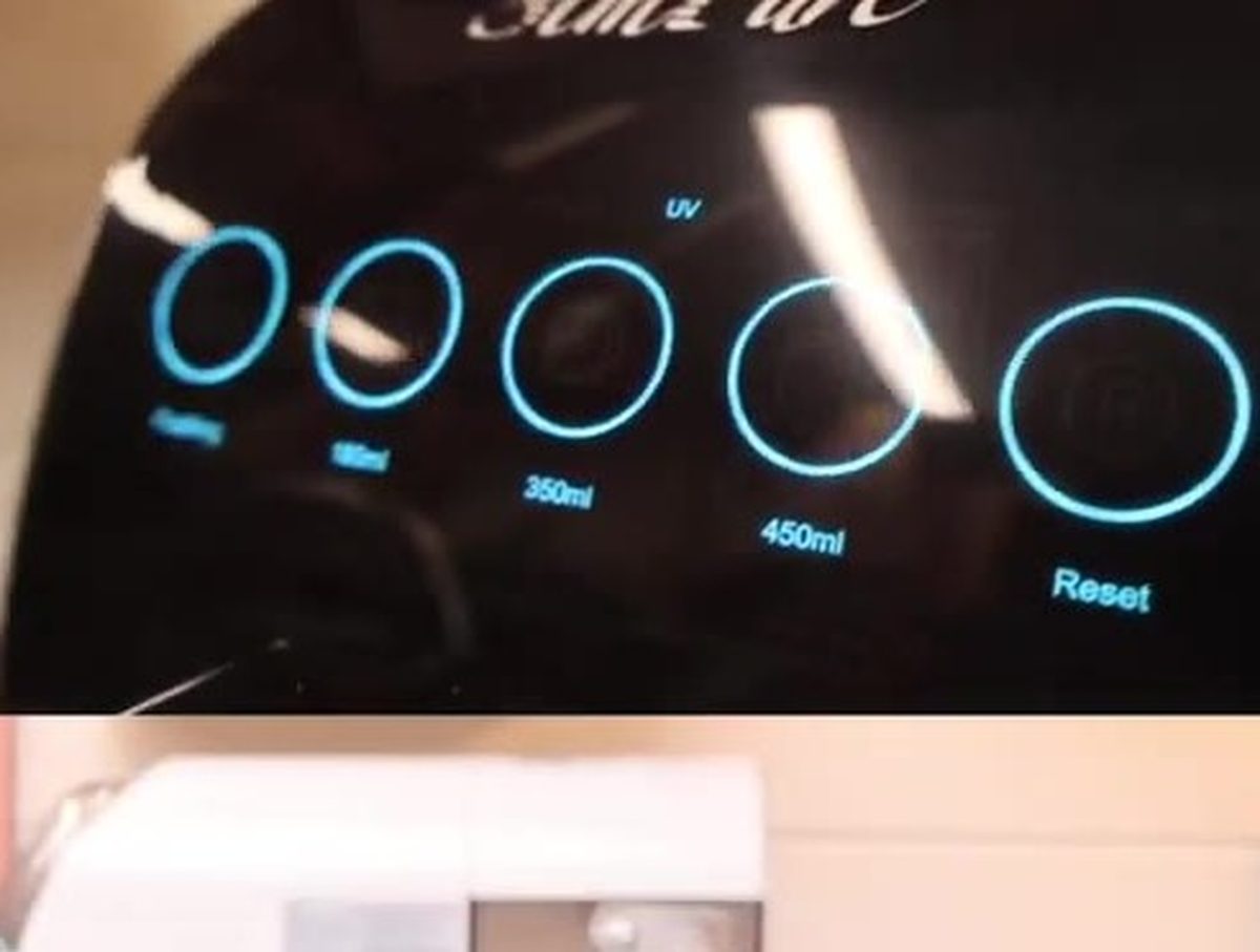 Simpure 180 350 450 control panel